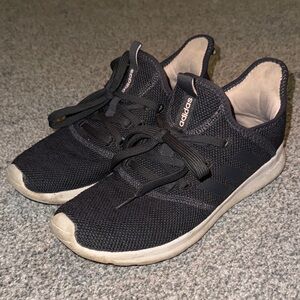 Adidas Women’s Black and White Sneakers